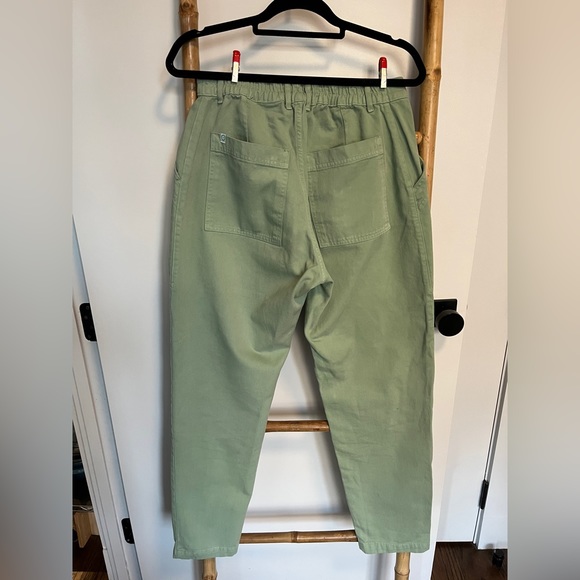 BIG BUD PRESS PENCIL PANTS / size M / sage green - Picture 7 of 10